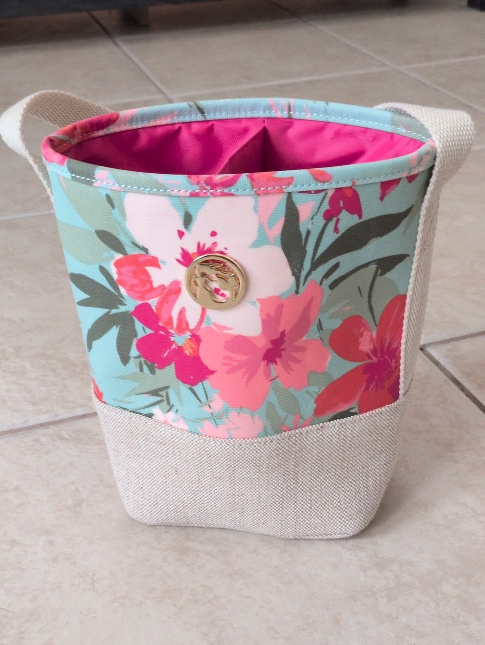 Spartina 449 Double Wine Caddy Coastal Tote Bag